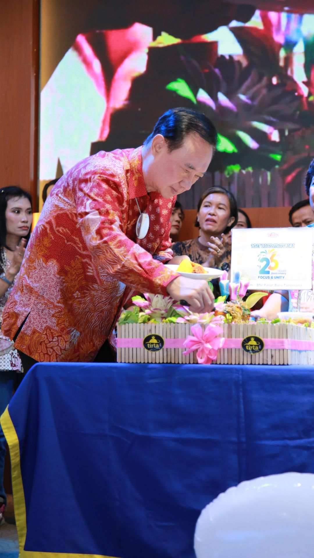 BOD Frank at the 26th Anniversary of Dian Mandiri